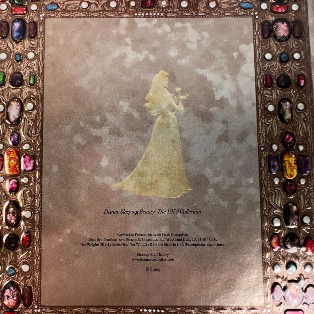 NEW Besame Cosmetics x Disney Sleeping Beauty Eyeshadow Palette - Picture 11 of 12